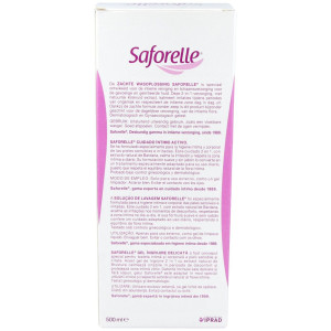 Saforelle Cuidado Íntimo Activo, 500 Ml