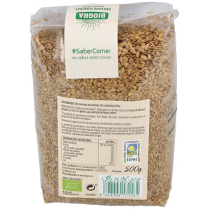 Bioga Linaza Semilla Dorada Bio 500 G