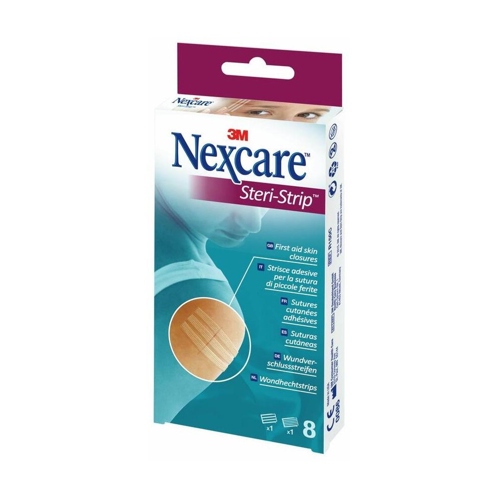 Nexcare® Steri Strip Sutura Cutánea Estéril Surtido 8Uds
