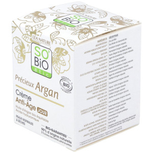 So Bio Etic Crema De Día Ácido Hialurónico Y Argán 50Ml