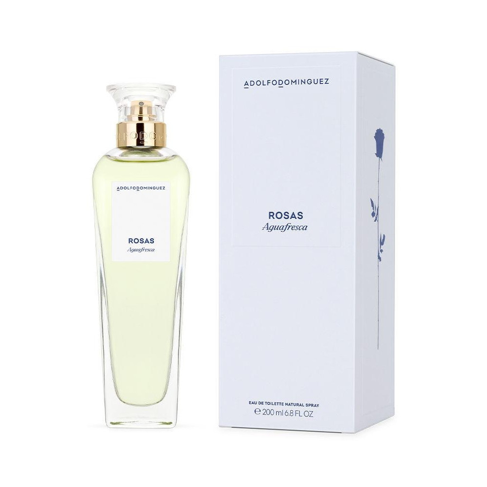 Adolfo Dominguez Agua Fresca De Rosas Eau De Toilette 200Ml Vapo