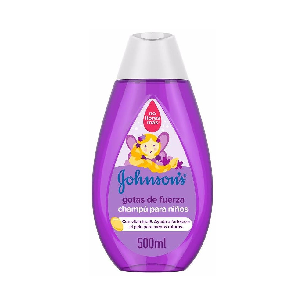 Johnson'S Champú Gotas Fuerza 500Ml