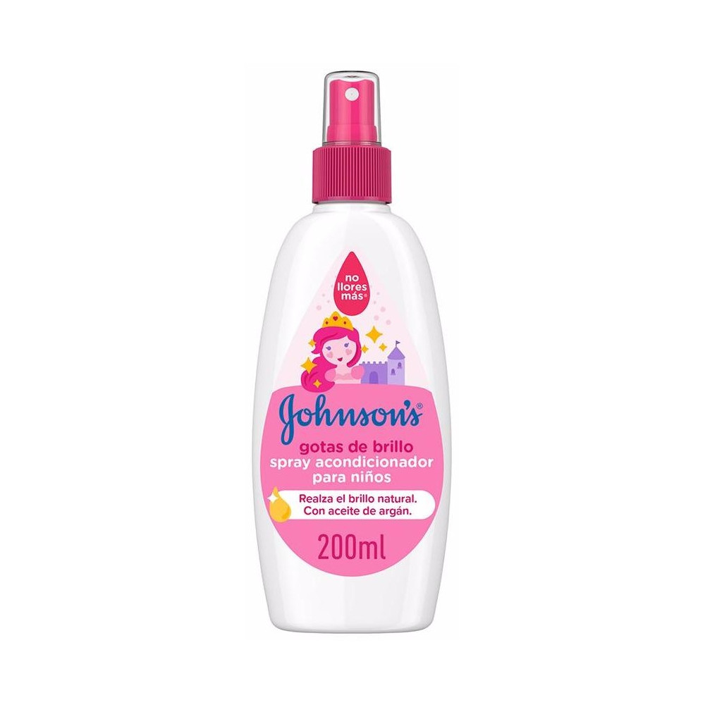 Johnson'S Spray Acondicionador Gotas De Brillo 200Ml