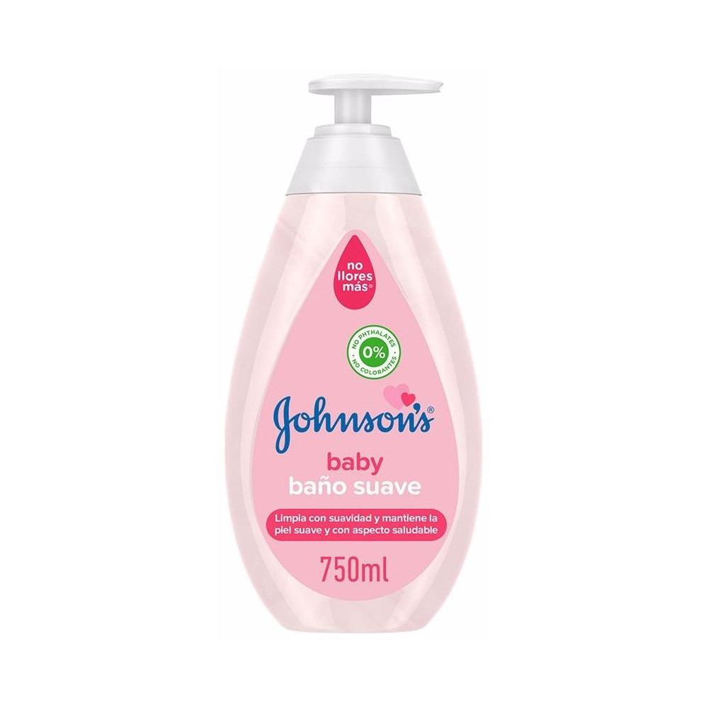Johnson'S Baby Baño Suave Gel De Baño Suave Y Delicado Pieles Sensibles 750Ml