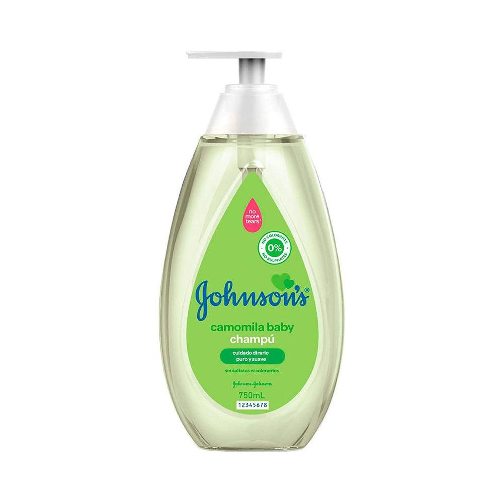 Johnson'S Camomila Champú Para Bebé 750Ml