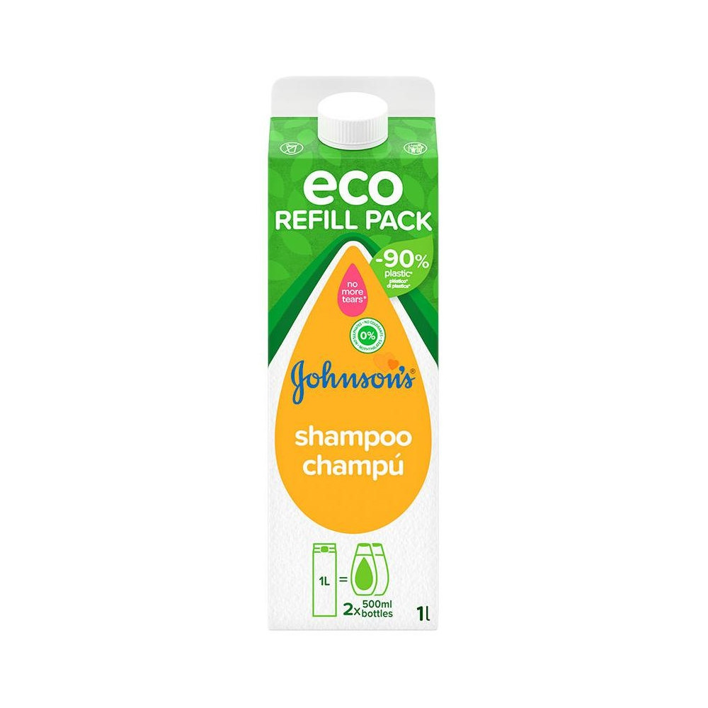 Johnson'S Baby Eco Refill Pack Champú Camomila 1000Ml