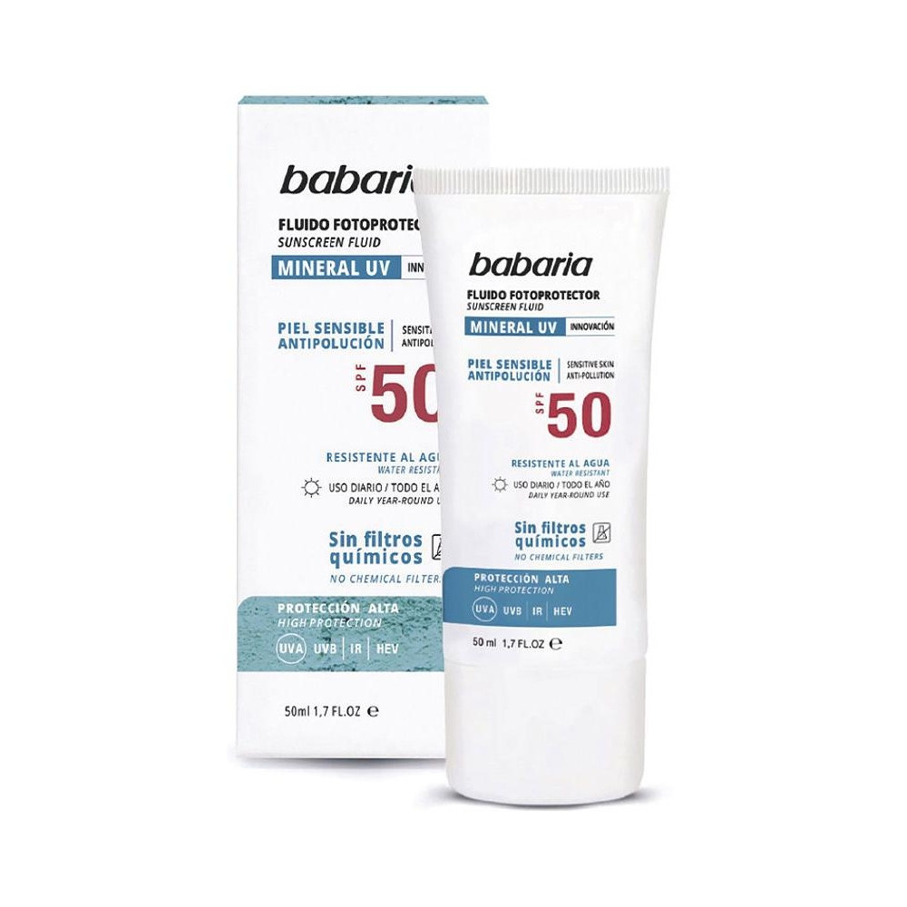 Solar Mineral Uv Fluido Facil Fotoprotector Spf50 50 Ml