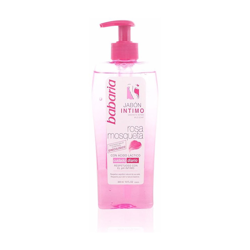 Babaria Jabón Íntimo Rosa Mosqueta 300Ml