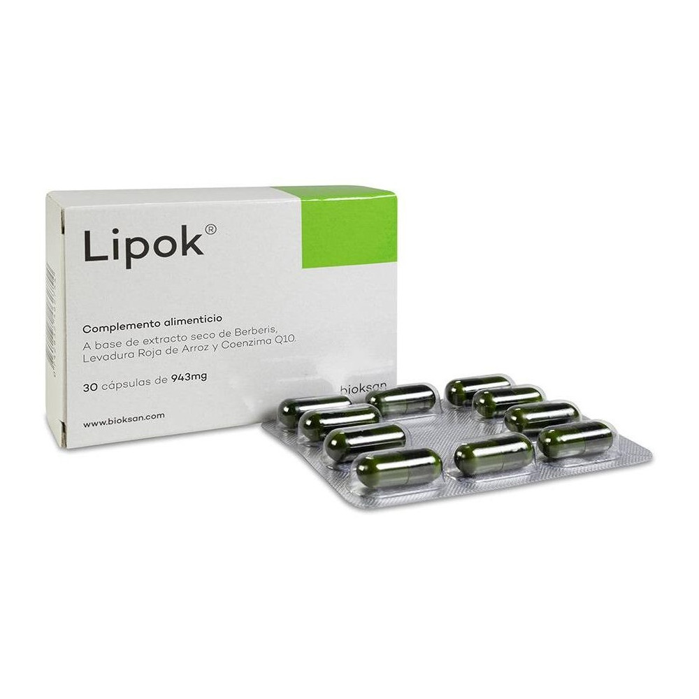 Bioksan Lipok 943Mg. 30Cap.
