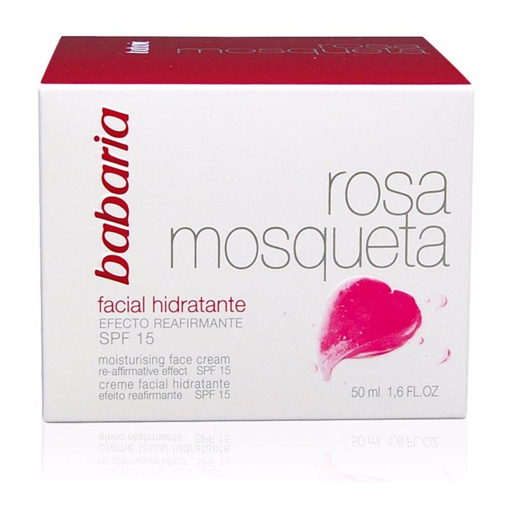 Babaria Crema Facial Hidratante 24 Horas Rosa Mosqueta 50Ml