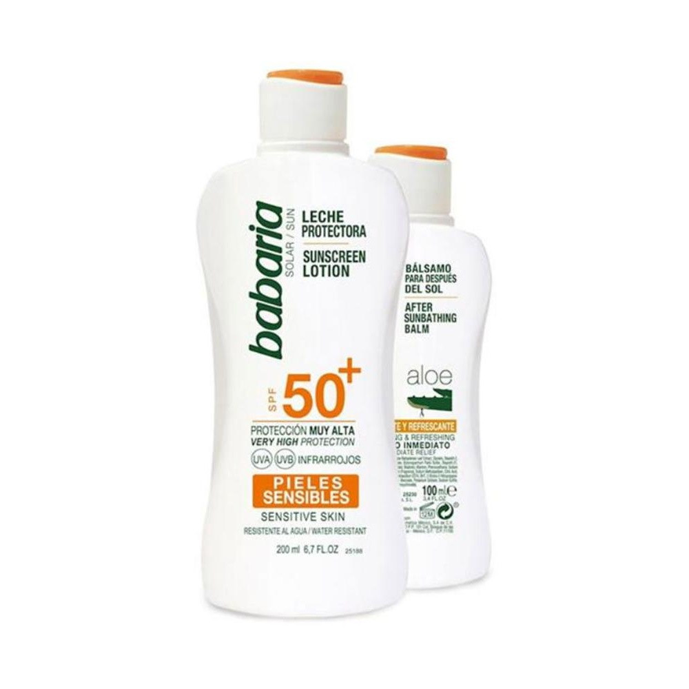 Babaria Solar Leche Corporal Piel Sensible Spf50+ 200Ml + After