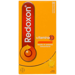 Redoxon Vitamina C Efervescente Sabor Naranja, 30 Comprimidos