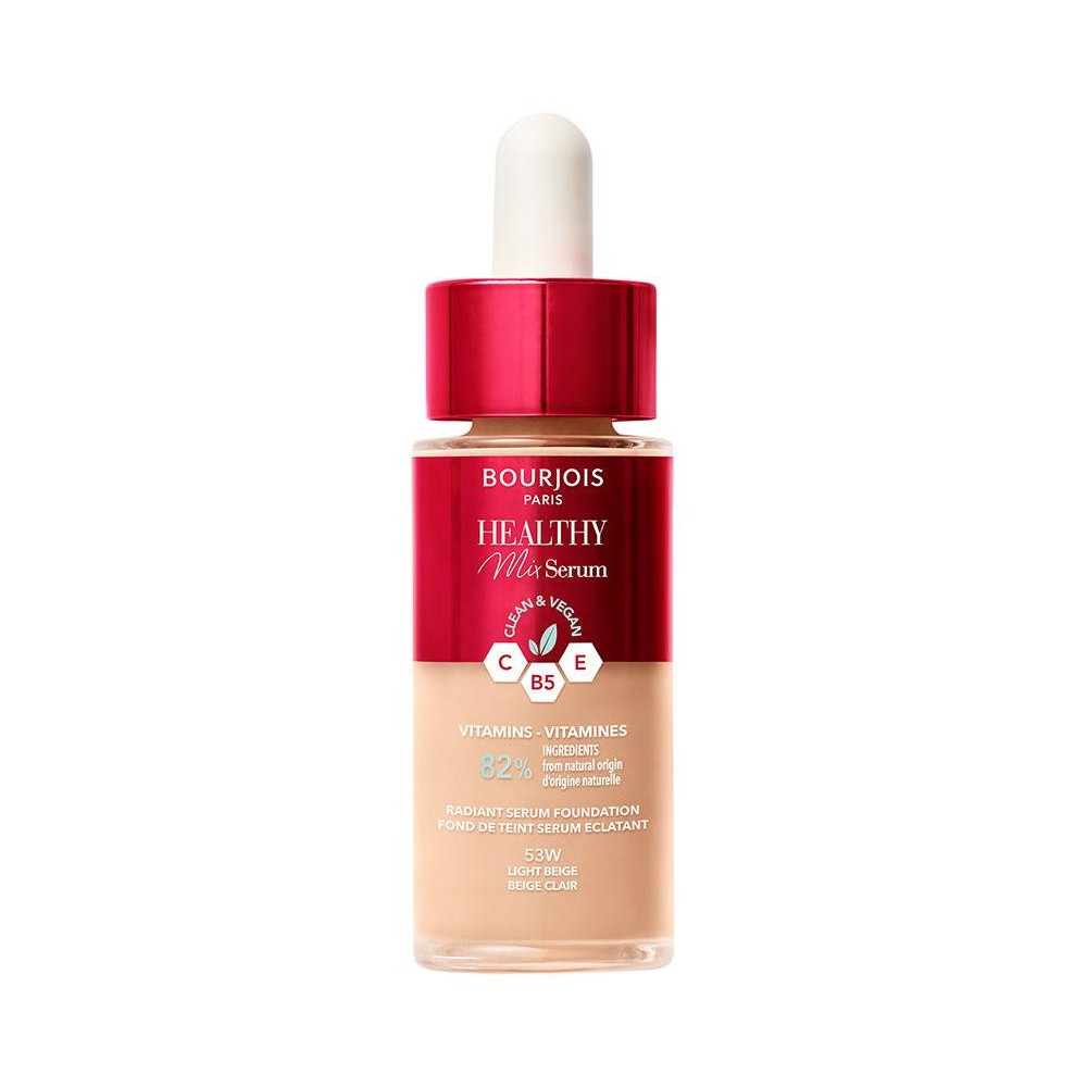 Healthy Mix Serum Foundation Base De Maquillaje 53W-Light Beige 30 Ml
