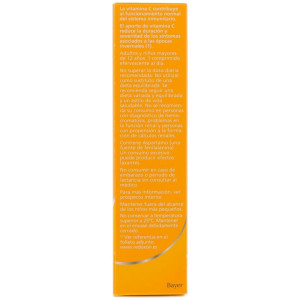 Redoxon Vitamina C Efervescente Sabor Naranja, 30 Comprimidos