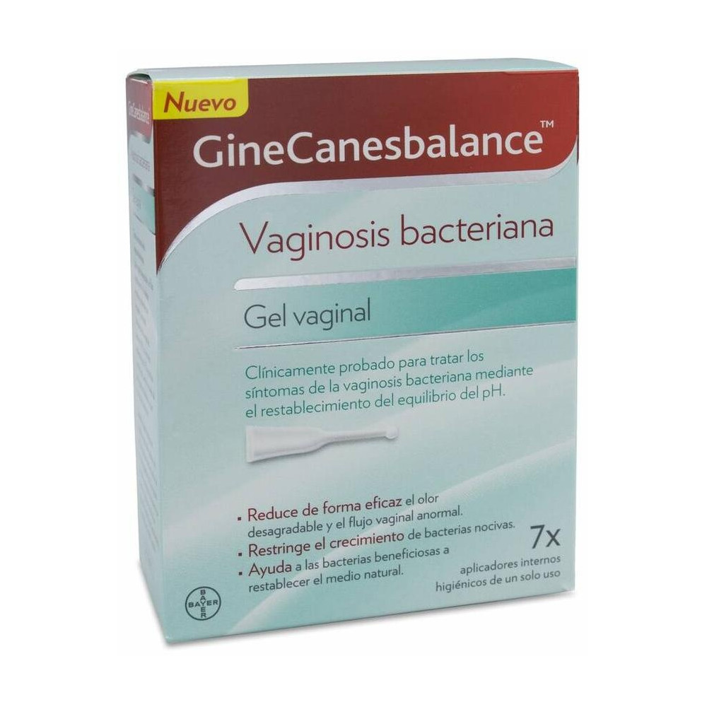 Ginecanesbalance Gel Vaginal 7 Tubos 5Ml.