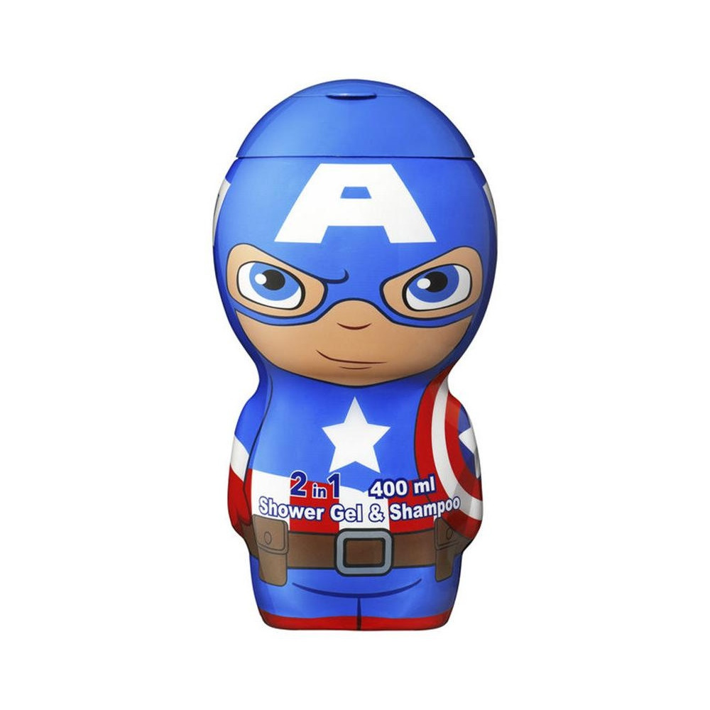 Air-Val Capitán América Gel Champú 2 En 1 400Ml
