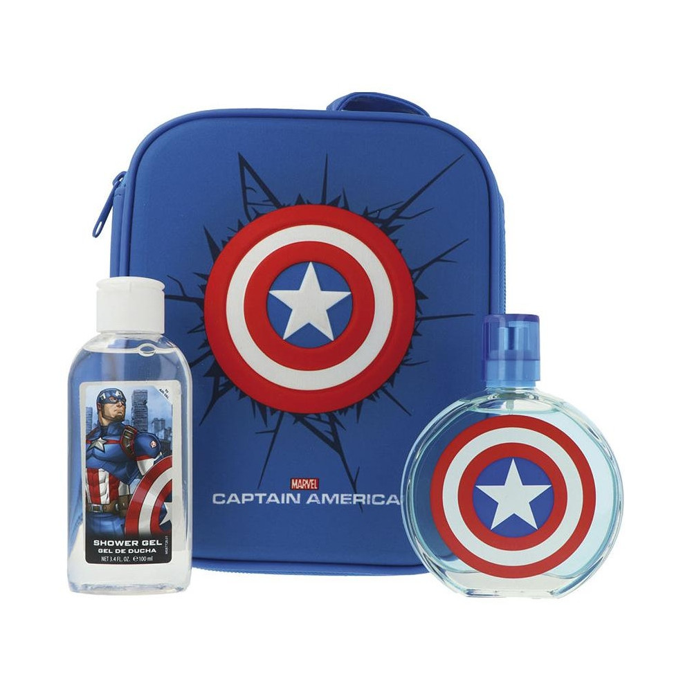 Capitan America Neceser Lote 2 Pz