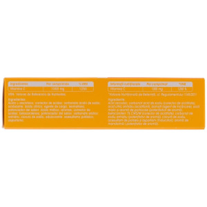 Redoxon Vitamina C Efervescente Sabor Naranja, 30 Comprimidos