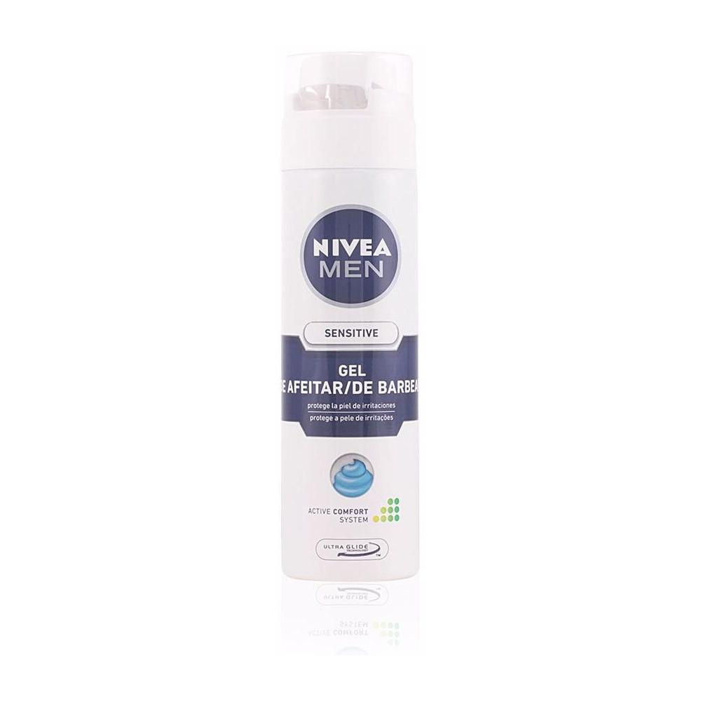 Nivea Men Sensitive Gel Afeitar Anti Irritaciones 200Ml