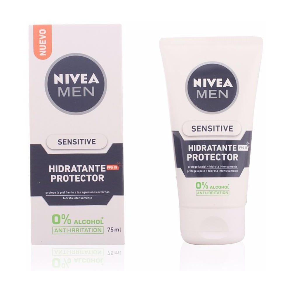 Nivea Men Sensitive Protector Hidratante 0% Alcohol Spf15 75Ml