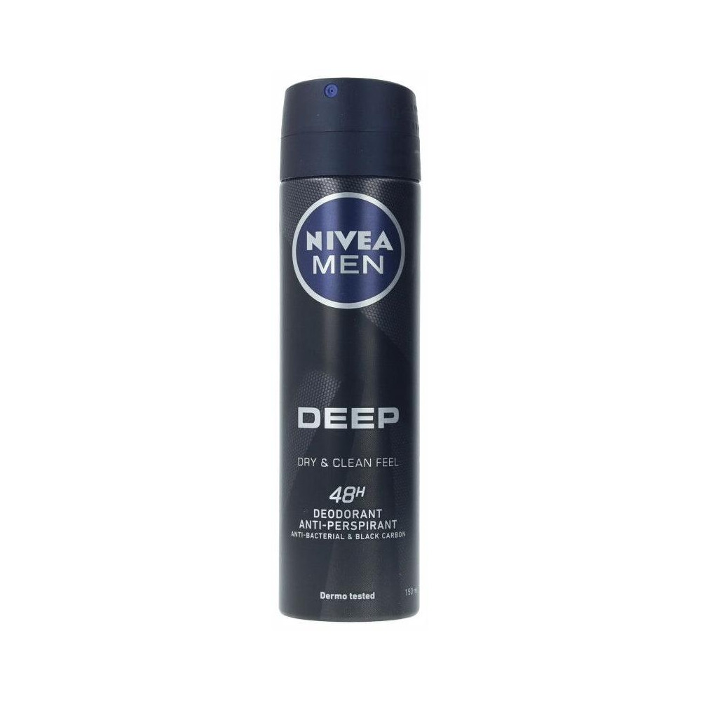 Men Deep Black Carbon Deo Vaporizador 150 Ml