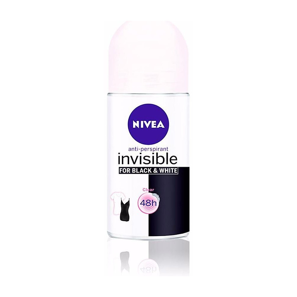 Nivea Black Y White Invisible Roll-On Desodorante 50Ml