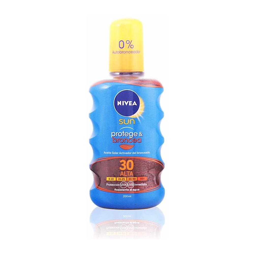 Nivea Sun Protege Broncea Aceite Spf30 200Ml