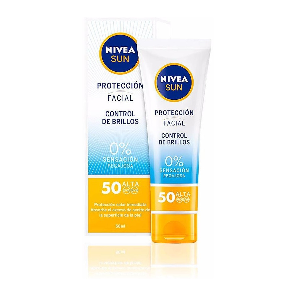 Sun Facial Control De Brillos Spf50 50 Ml