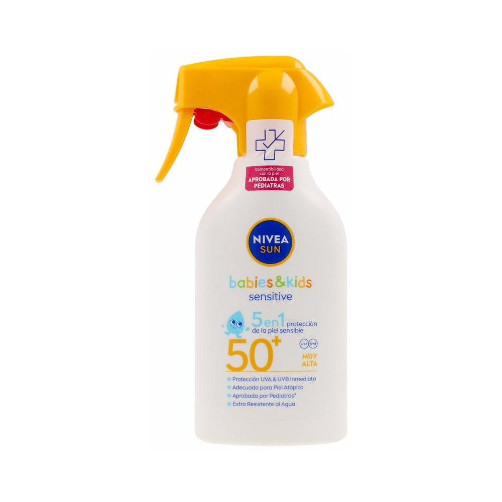 Nivea Sun Babies Y Kids Sensitive Spf50+ 5 En 1 Spray 270Ml