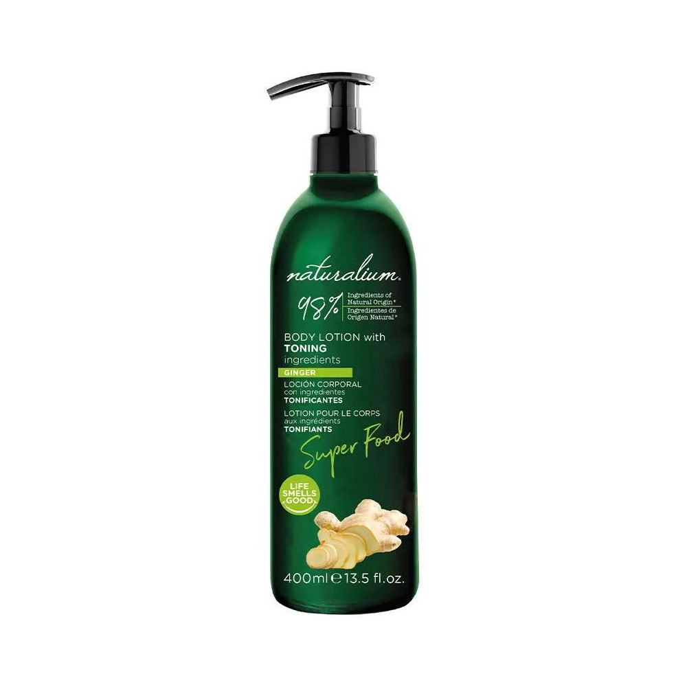 Naturalium Super Food Ginger Toning Body Lotion 400Ml