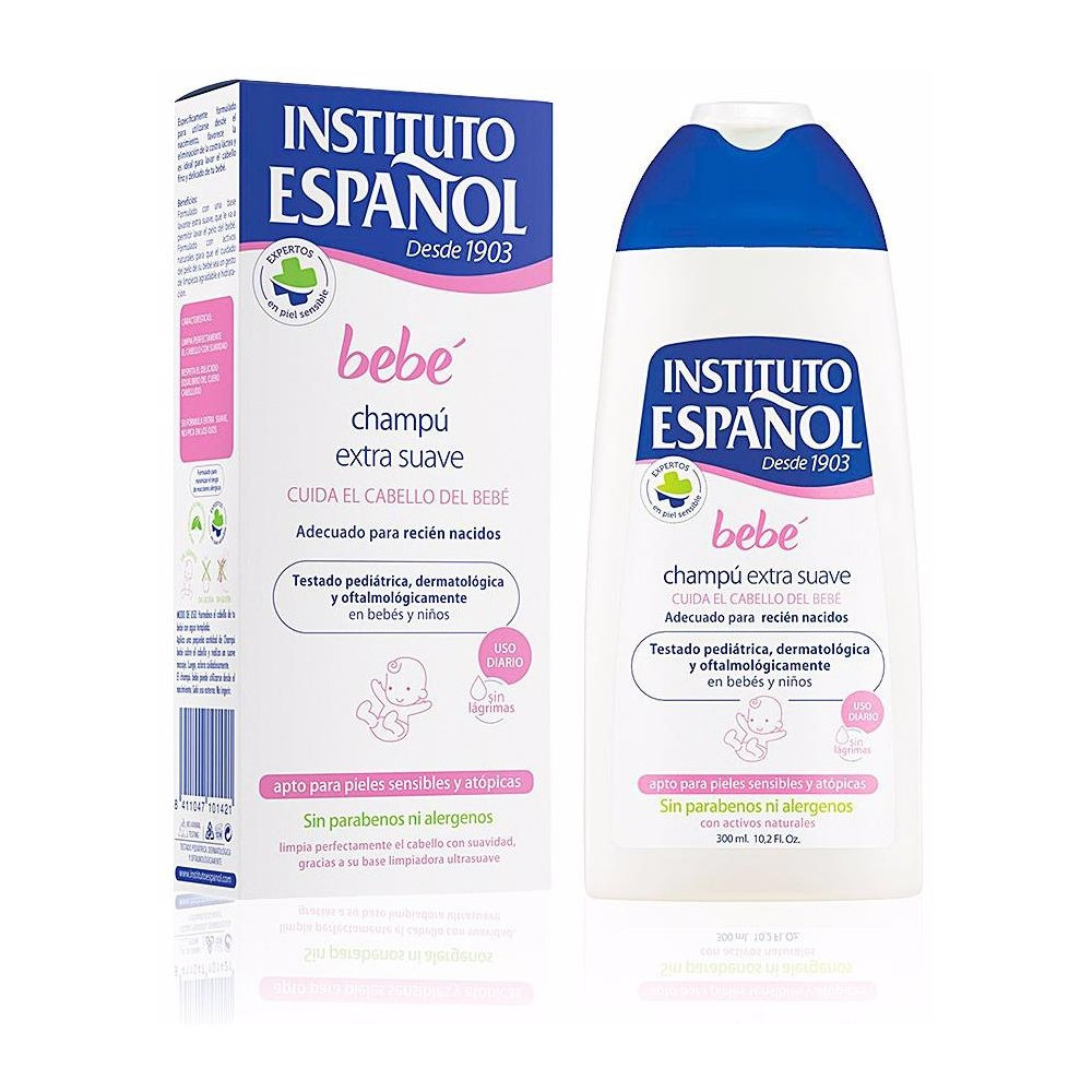 Instituto Español Bebe Champu Extra Suave Recien Nacido Piel Se
