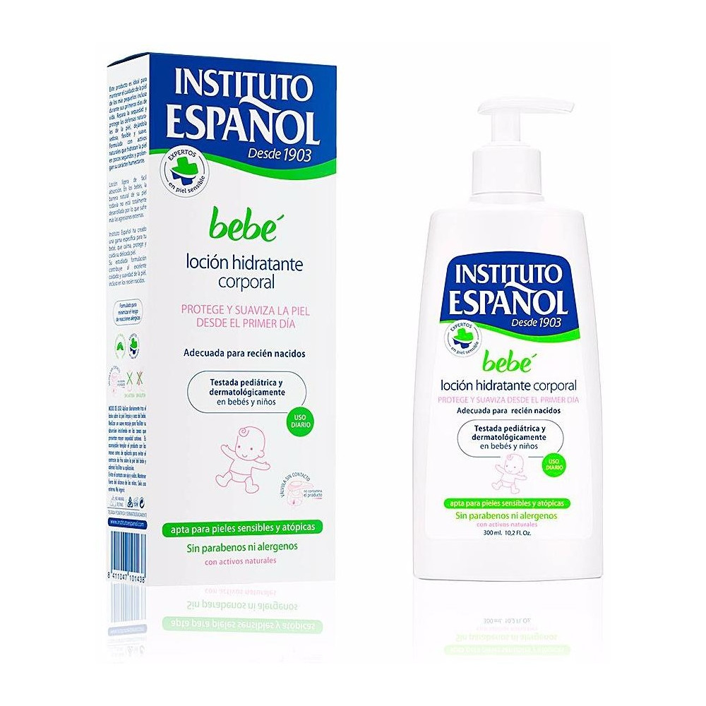 Instituto Español Bebé Loción Corporal Hidratante Recién Nacido 300Ml