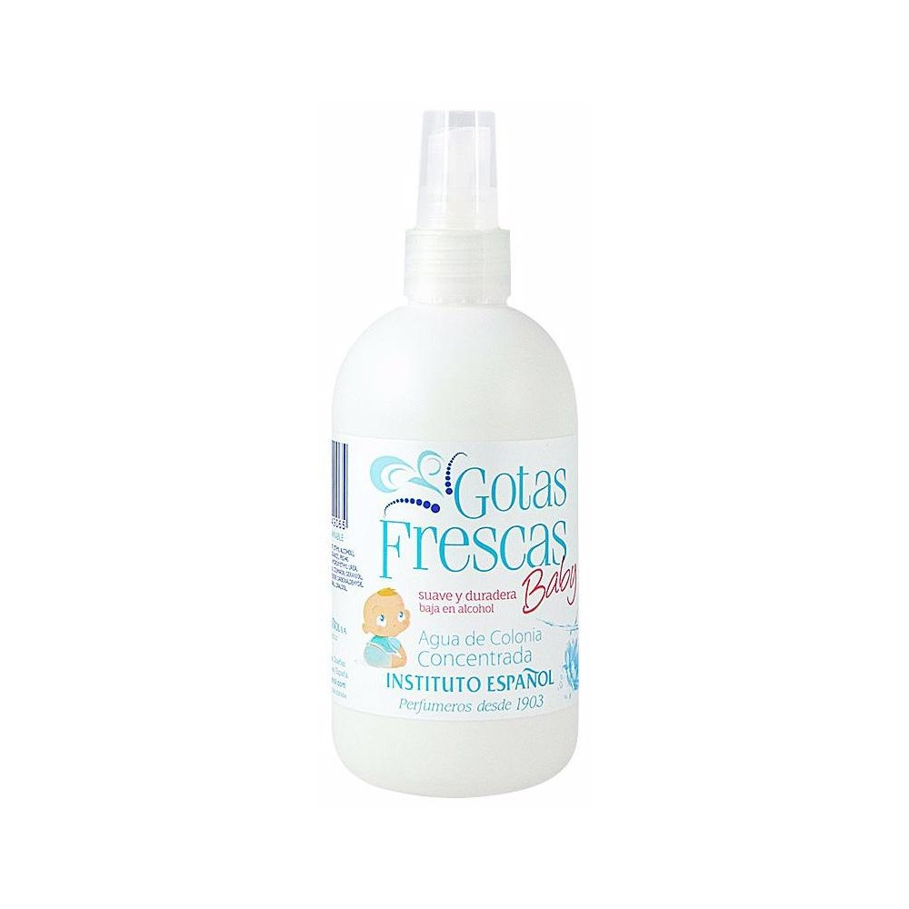 Intituto Español Gotas Frescas Baby Agua De Colonia 250Ml