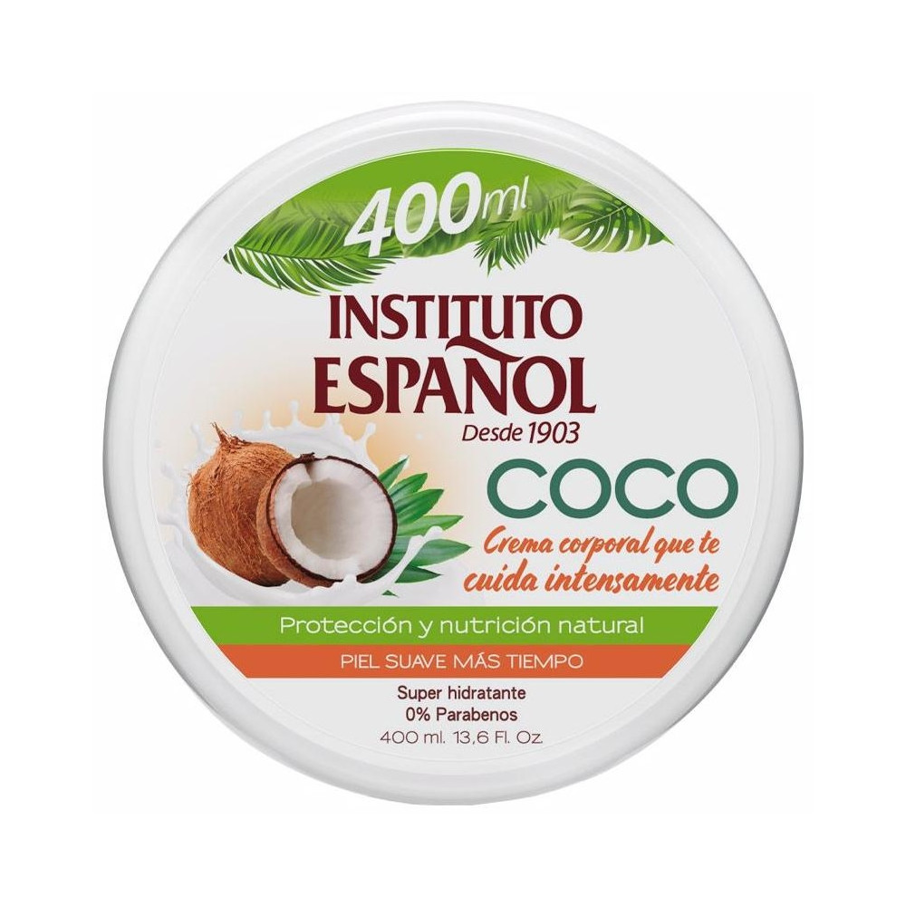 Intituto Español Coco Crema Corporal Super Hidratante 400Ml