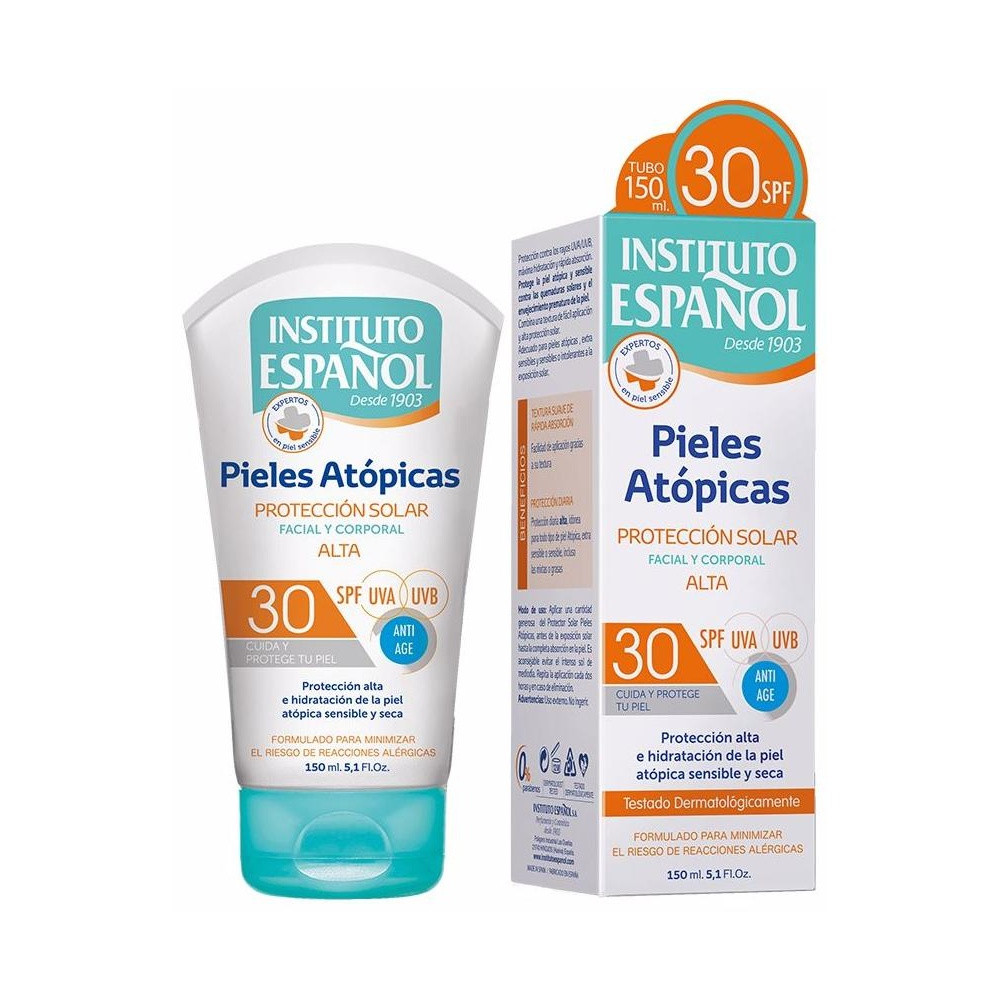 Piel Atópica Protección Solar Facial Y Corporal Spf30 150 Ml