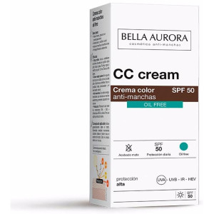 Bella Aurora Cc Cream Oil Free Antimanchas Spf50 30Ml
