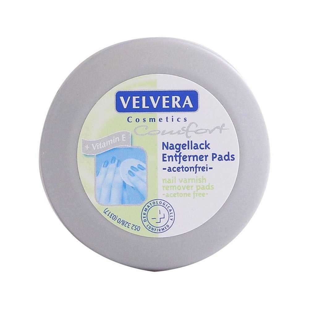 Velvera Discos Quitaesmaltes Uñas 30Uds