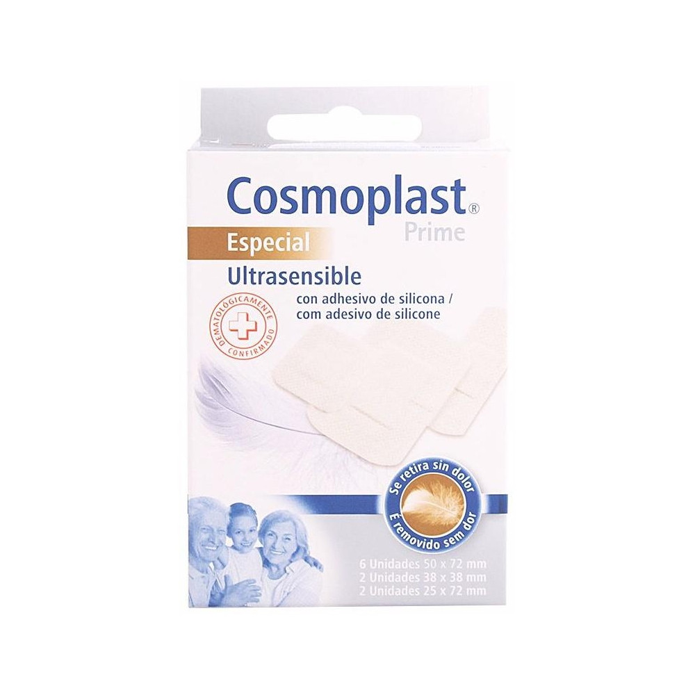 Cosmoplast Ultrasensible Tiritas Sin Dolor 10 Pz