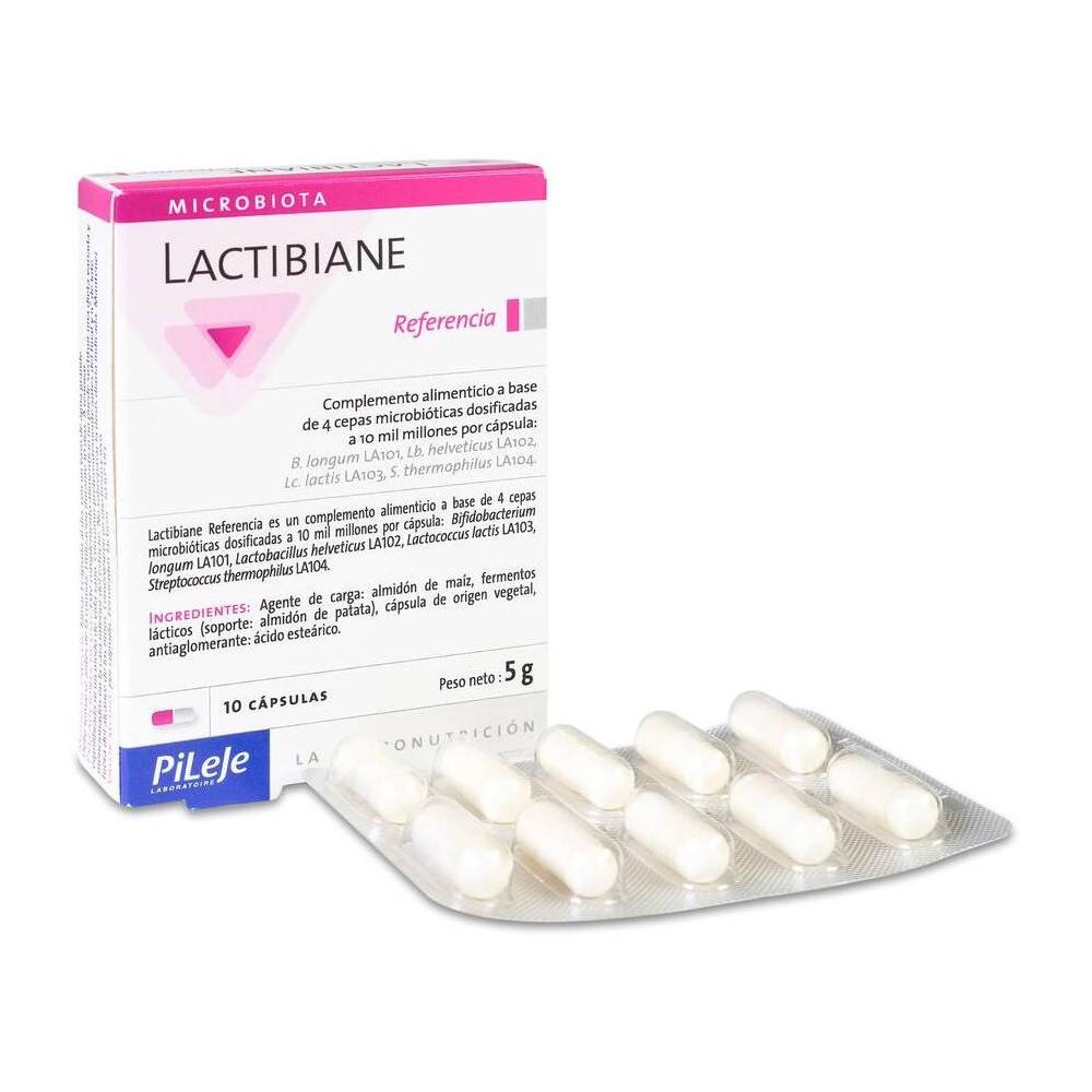 Pileje Lactibiane Reference 10 Cápsulas