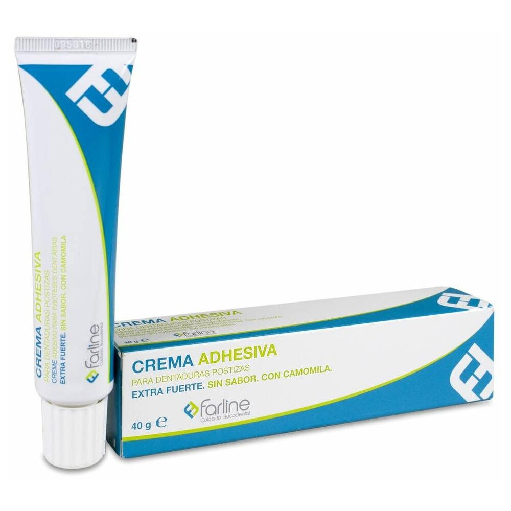 Farline Crema Adhesiva Para Dentaduras Postizas, 40 G