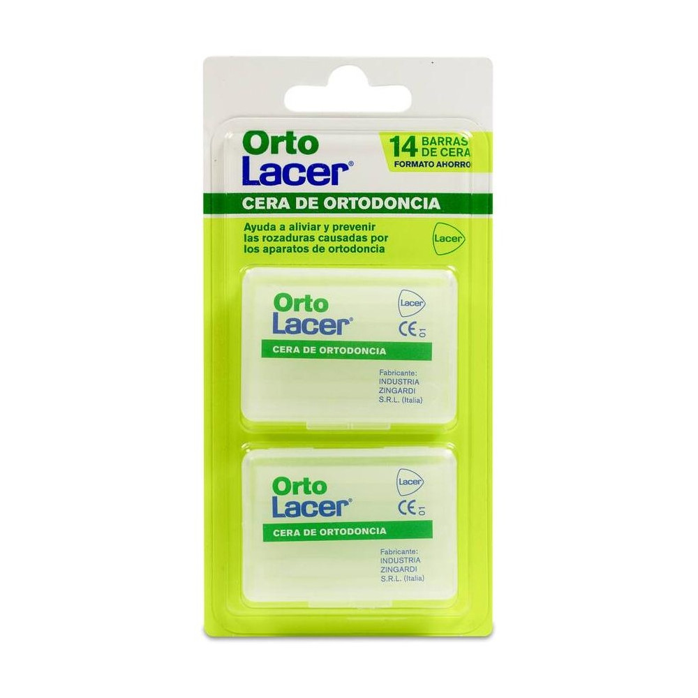 Lacer Ortolacer Cera De Ortodoncia 2X7 Barras
