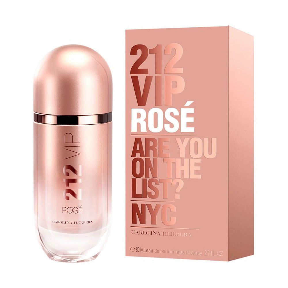 212 Vip Rosé Eau De Parfum Vaporizador 80 Ml