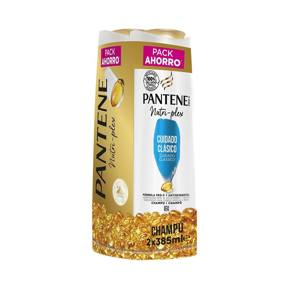 Pantene Nuri-Plex Cuidado Clásico Champú Set 2X385Ml
