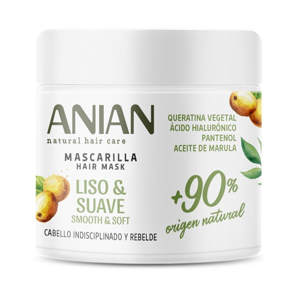 Anian Liso Y Suave Mascarilla Queratina Vegetal 350Ml
