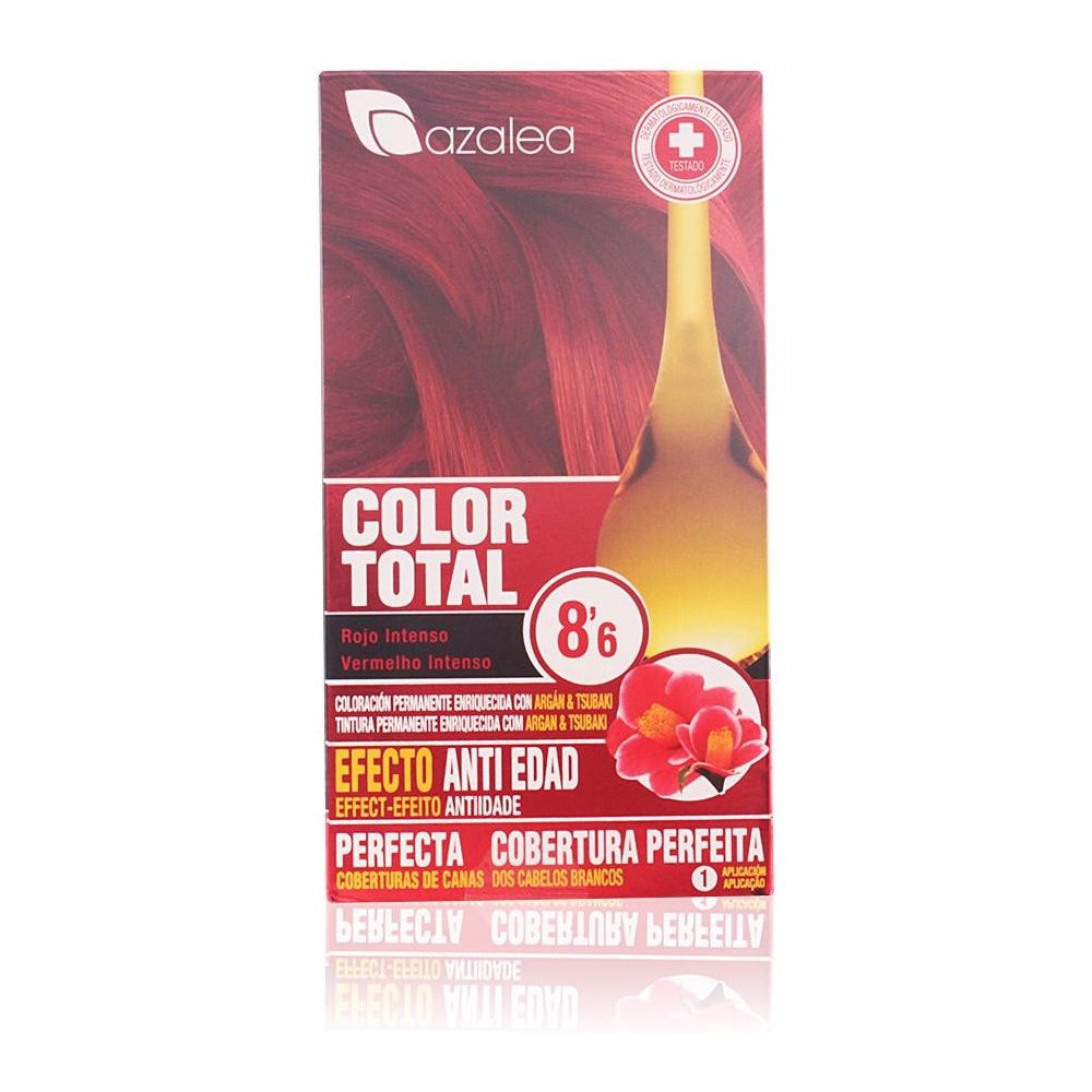 Azalea Color Total Tinte Cabello Nro 8_6 Rojo Intenso 1Ud