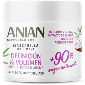 Anian Definición Y Volumen Mascarilla Queratina Vegetal 350Ml