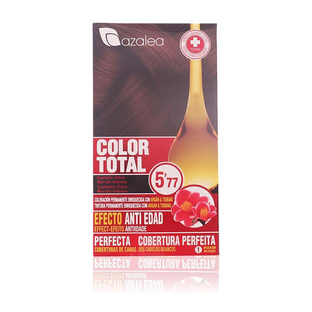 Color Total 5,77-Castaño Claro Marrón Intenso 1 U