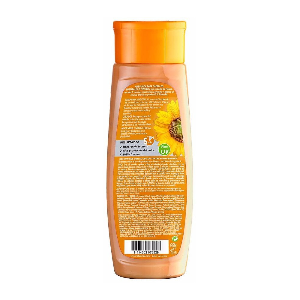 Naturvital Mascarilla Coloursafe Rubio 300Ml