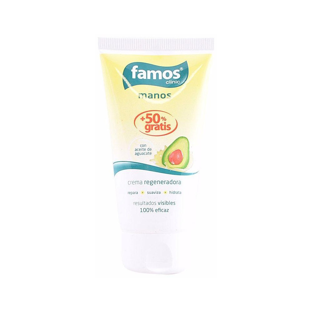 Famos Crema Manos Regeneradora Aceite De Aguacate 75 Ml