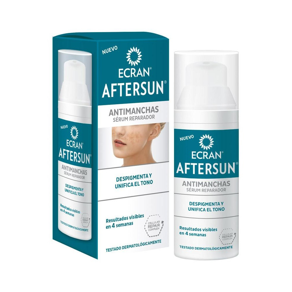 Ecran Aftersun Srum Facial Reparador Antimanchas 50Ml